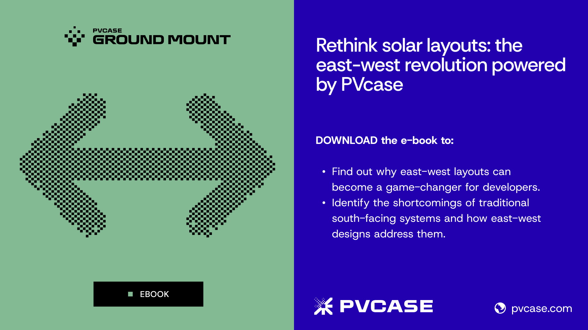 eBook Rethink solar layouts: the east-west revolution powered by PVcase
